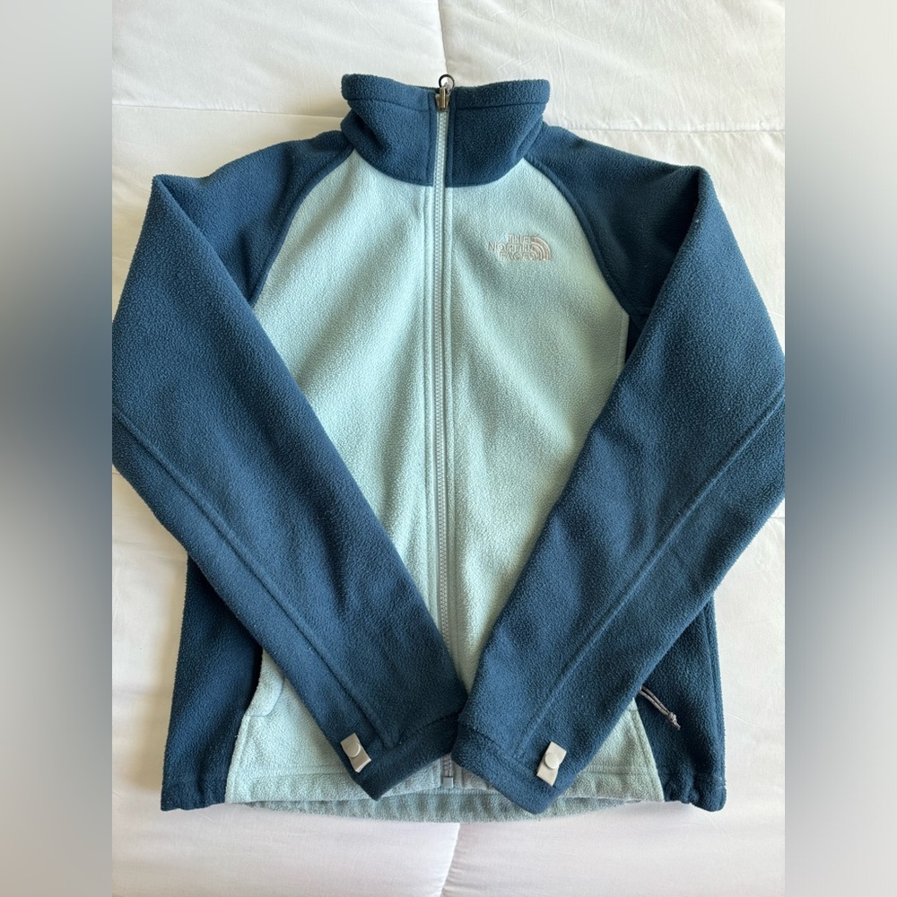 The North Face fleece jacket women’s xs blue